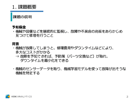 ロボットセンサーデータの異常判別課題イメージ